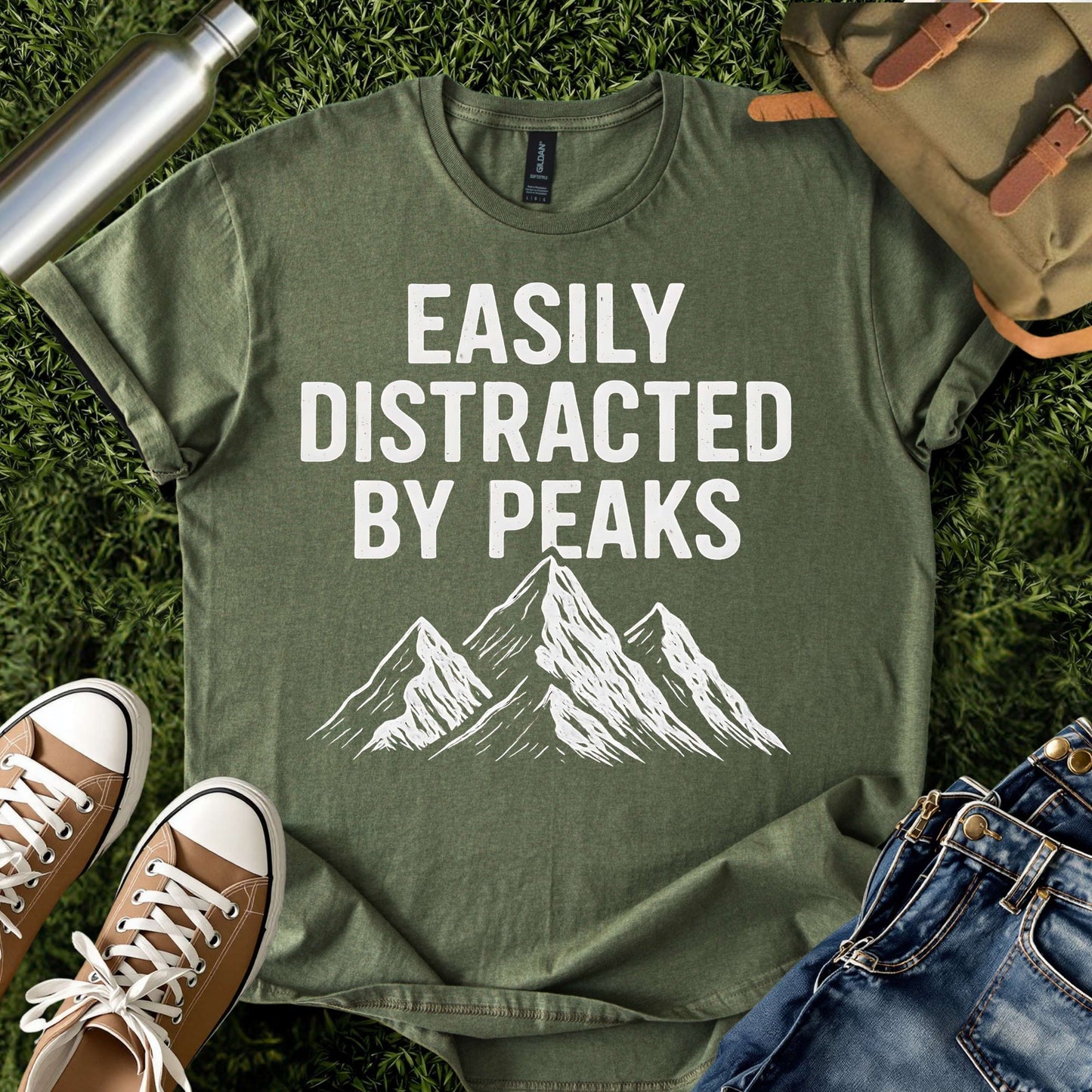 Easily Distracted by Peaks T-Shirt