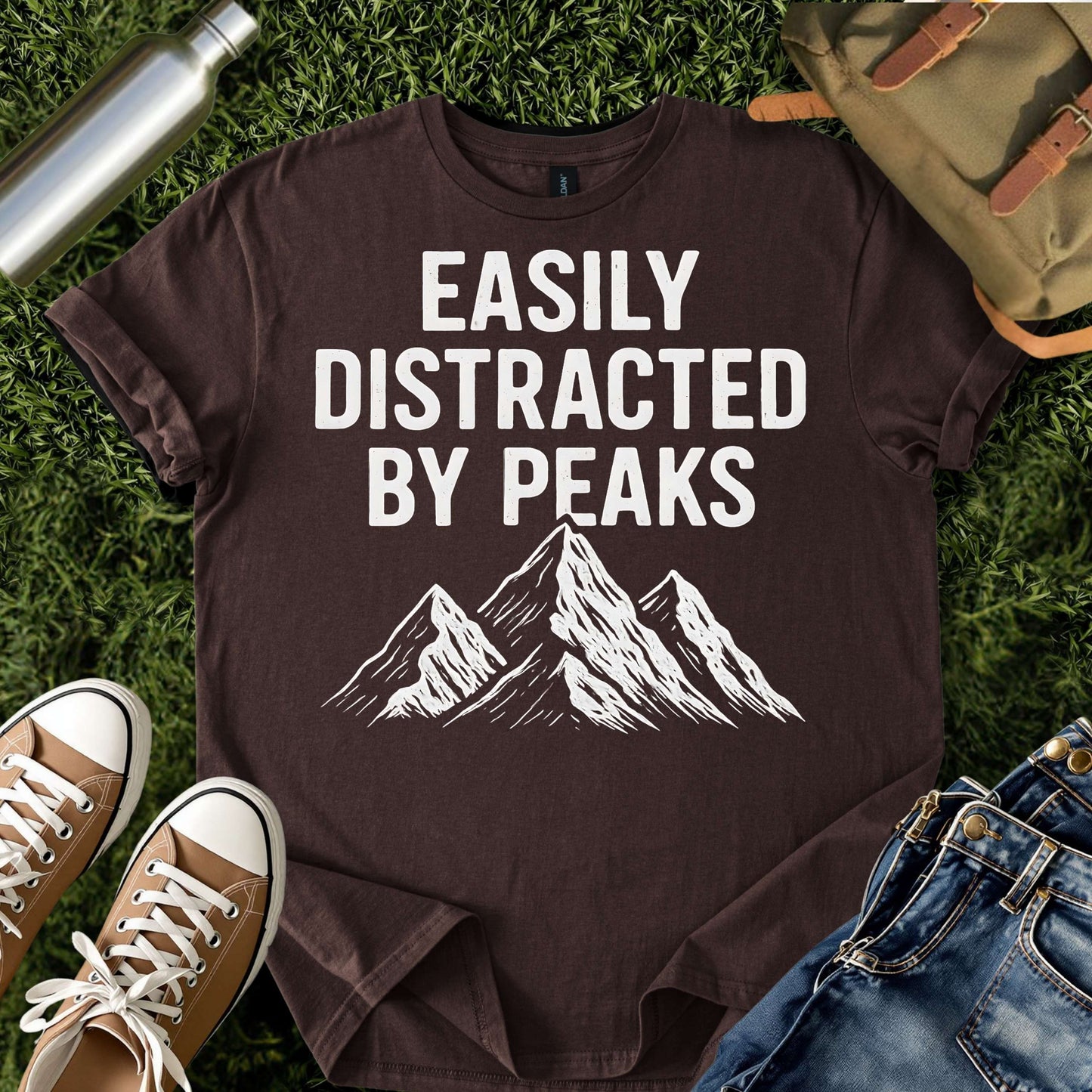 Easily Distracted by Peaks T-Shirt