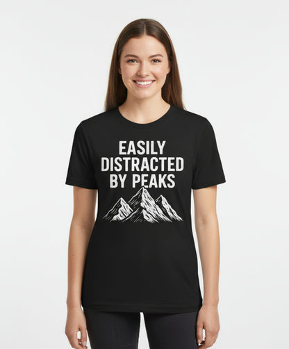 Easily Distracted by Peaks T-Shirt