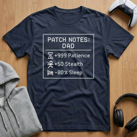 Dad Patch Notes Gaming Tee