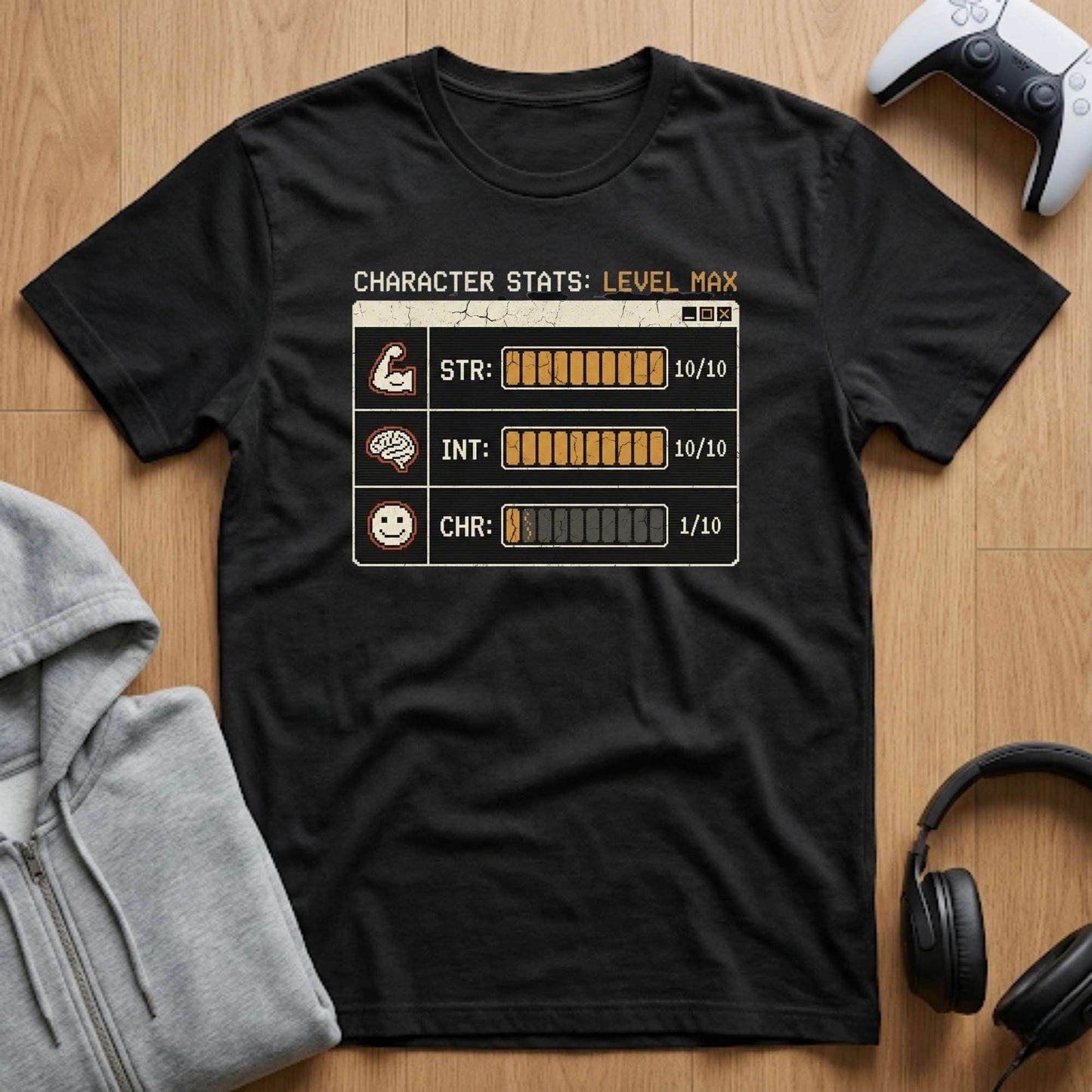 Anti-Social Stat Gamer Tee