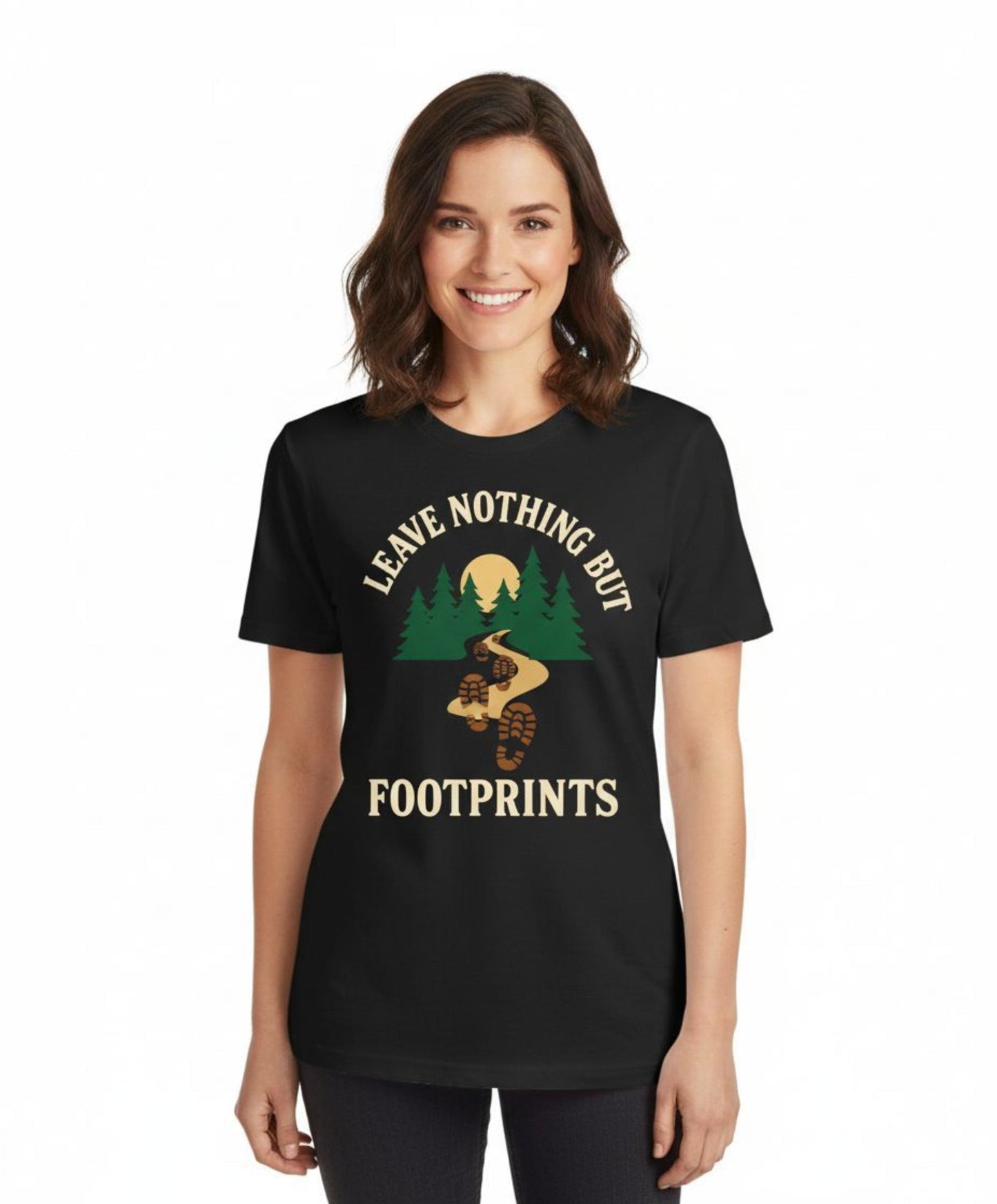 Leave Nothing But Footprints Tee