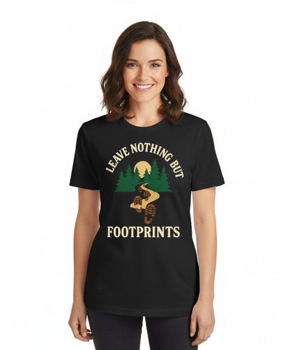 Leave Nothing But Footprints Tee