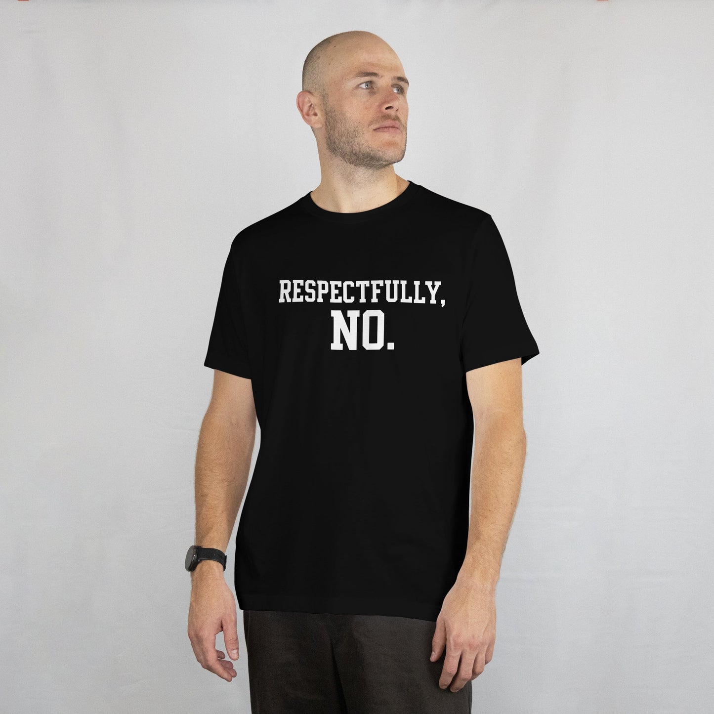 Respectfully, No. Tee